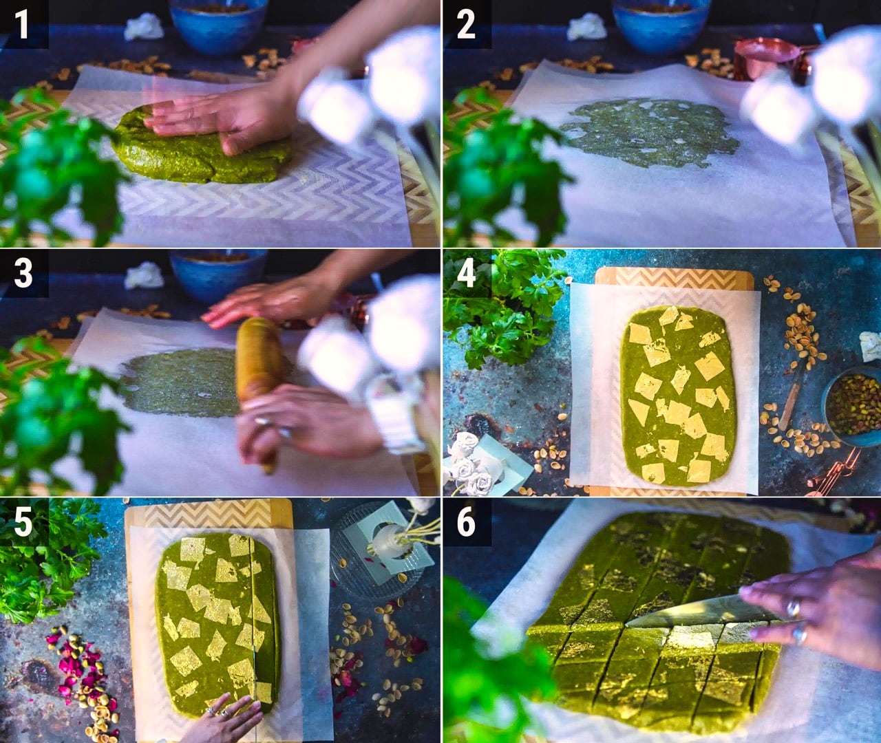 Image of the cooking step-1-6 for Pista Katli