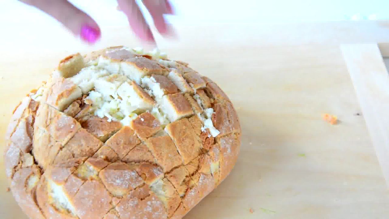 Image of the cooking step-1-5 for Pull Apart Garlic Parsley Bread [With Video]
