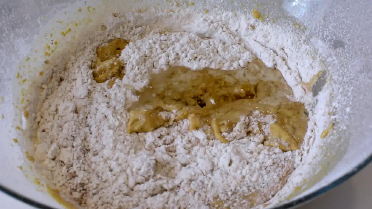 Image of the cooking step-1-6 for Easy Pumpkin Cinnamon Rolls - Pumpkin Cinnamon Bun