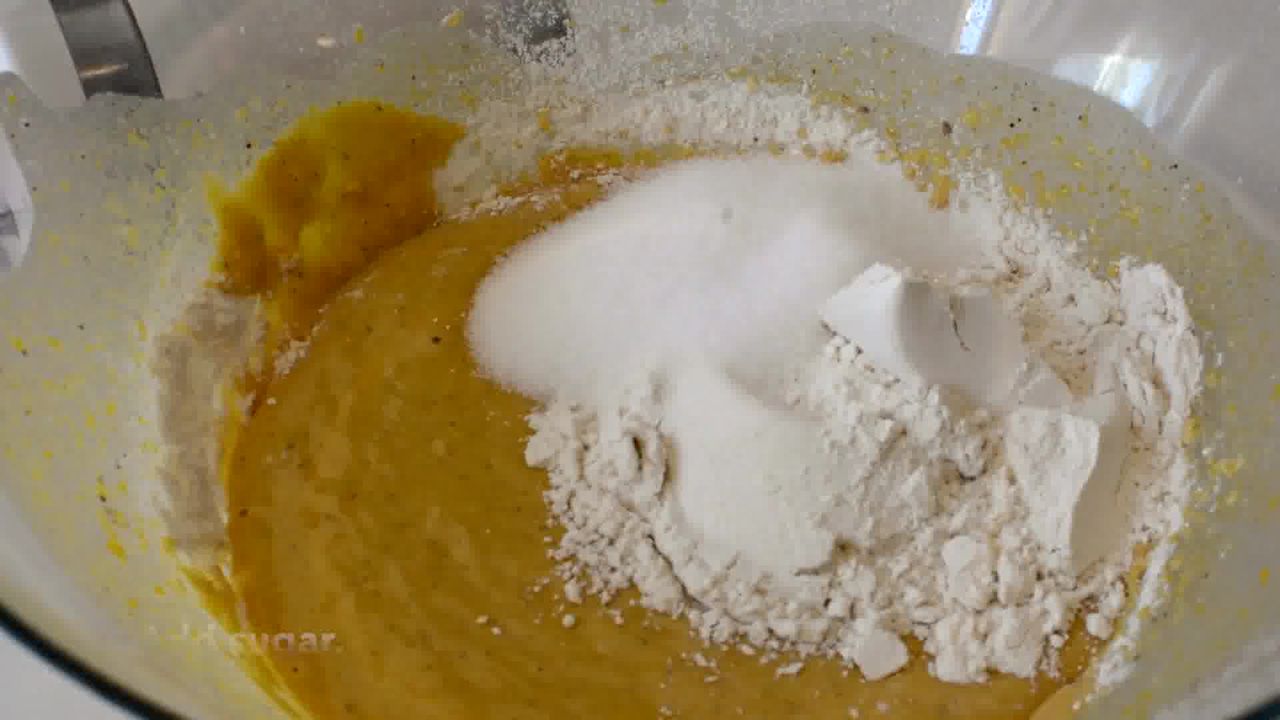 Image of the cooking step-1-7 for Easy Pumpkin Cinnamon Rolls - Pumpkin Cinnamon Bun