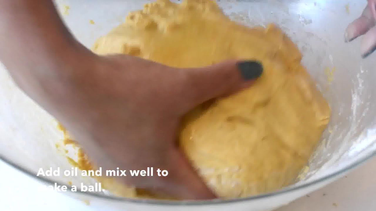 Image of the cooking step-1-8 for Easy Pumpkin Cinnamon Rolls - Pumpkin Cinnamon Bun