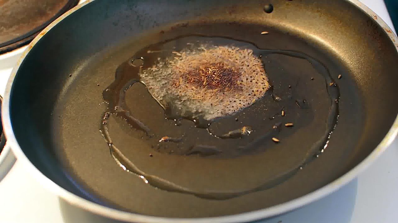 Image of the cooking step-1-2 for Pumpkin Rind Stir-Fry | Kaddu Ke Chilke is Sabji