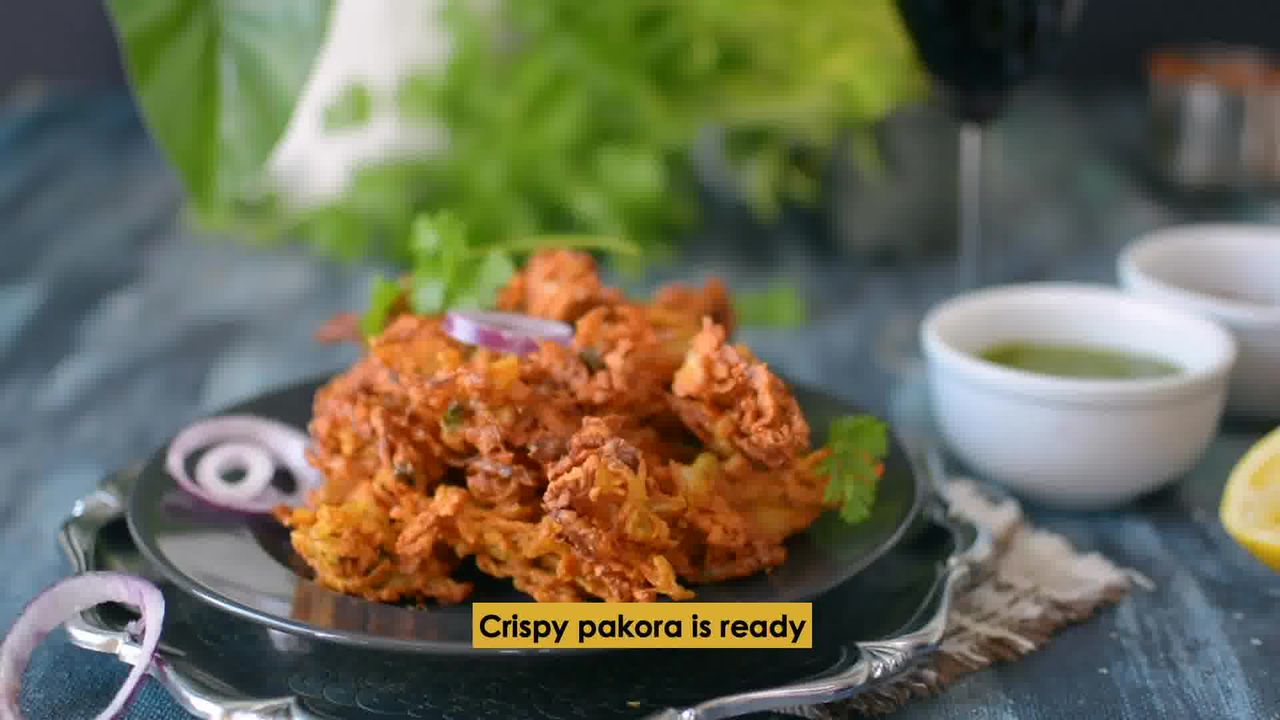 Image of the cooking step-2-6 for Onion Pakoda (Fritters)