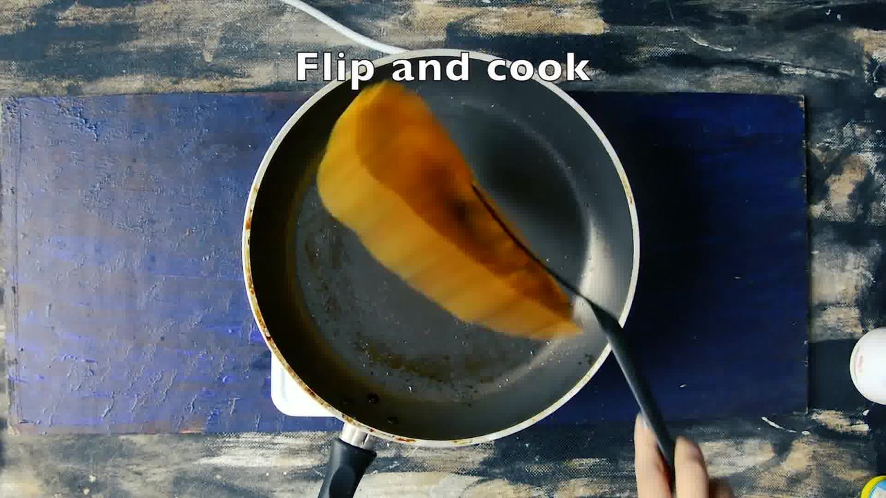 Image of the cooking step-2-5 for Besan Ke Cheele Ki Sabzi - Chickpea Pancake Curry