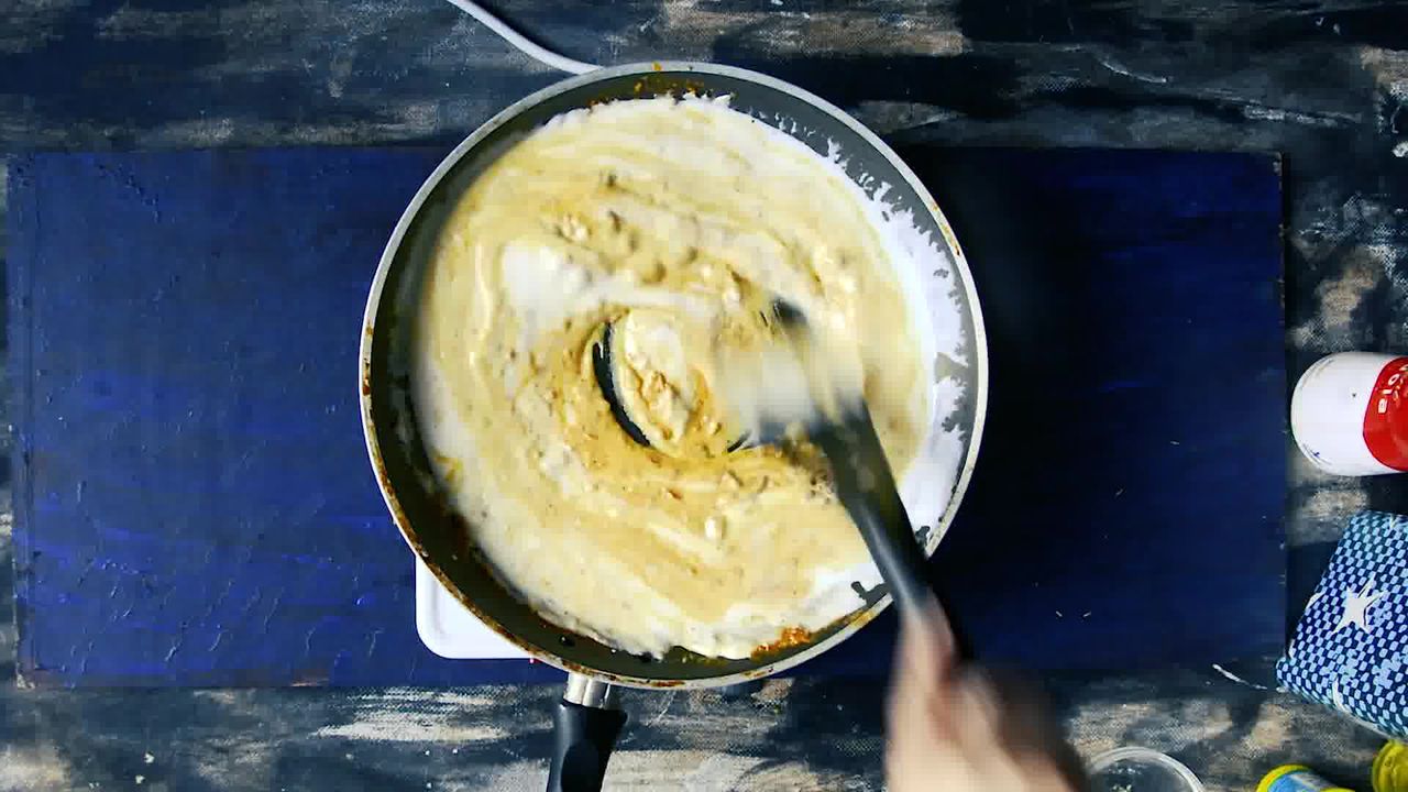 Image of the cooking step-3-7 for Besan Ke Cheele Ki Sabzi - Chickpea Pancake Curry