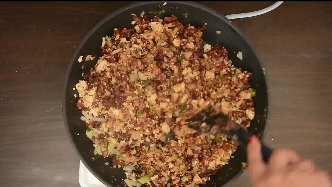 Image of the cooking step-2-8 for Rajma Tofu Paratha Pocket Bites With Boondi Raita