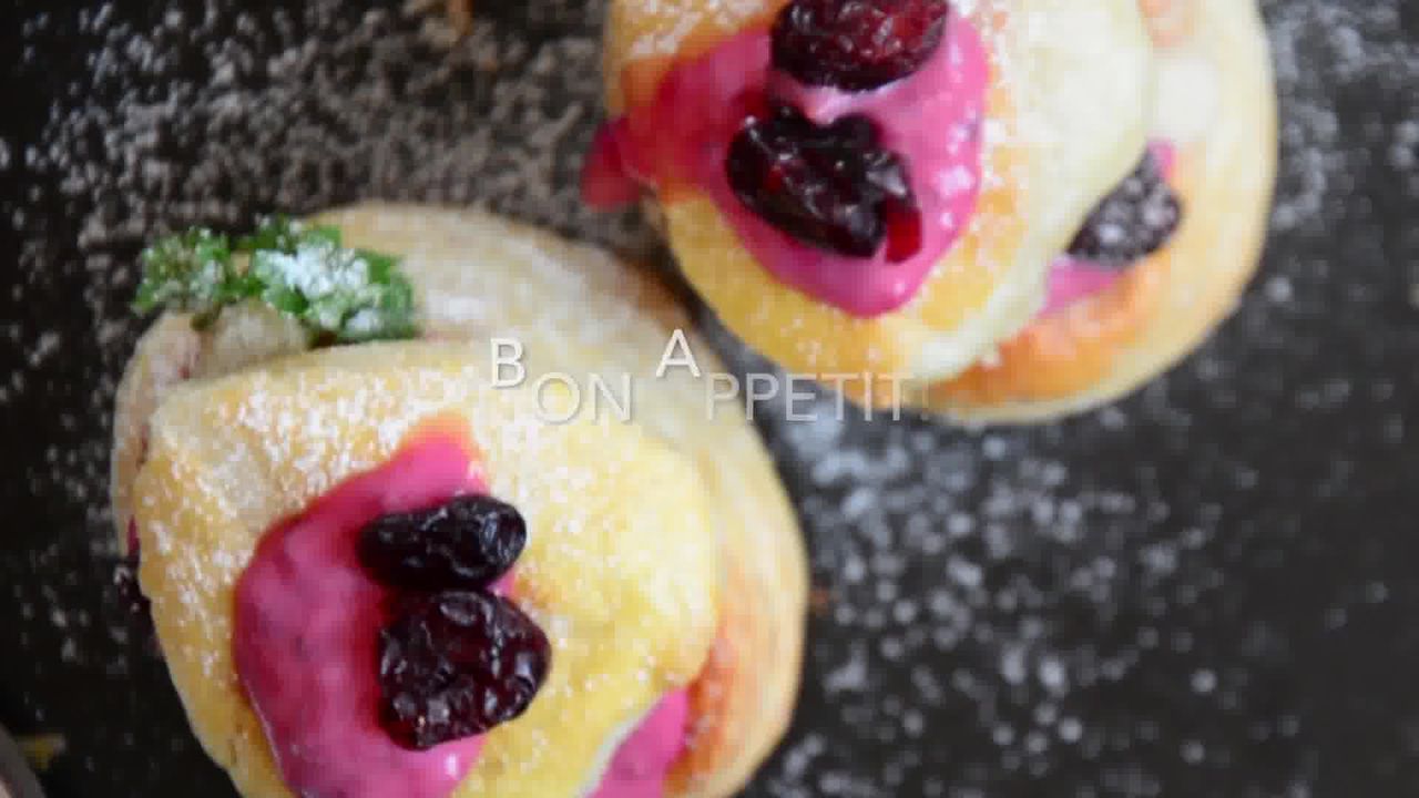 Image of the cooking step-1-15 for Raspberry Crème Fraîche Puff Pastry