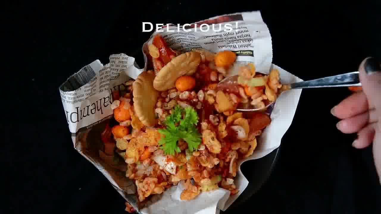 Image of the cooking step-1-4 for Rice Krispie Cornflakes Bhel