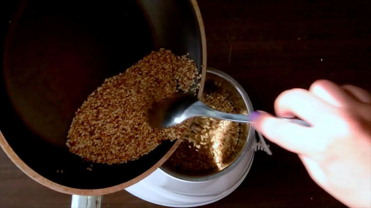 Image of the cooking step-1-2 for Roast Beetroot Falafel Recipe + Green Tahini Dip