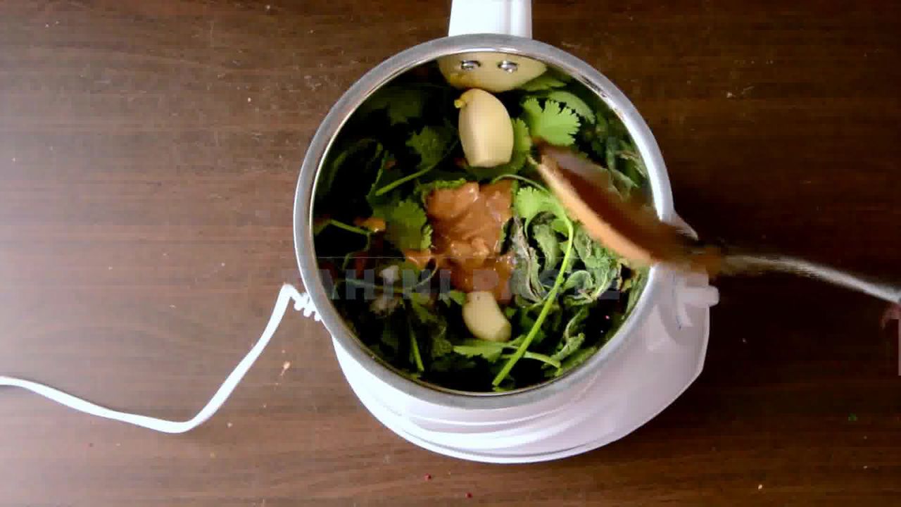 Image of the cooking step-2-1 for Roast Beetroot Falafel Recipe + Green Tahini Dip