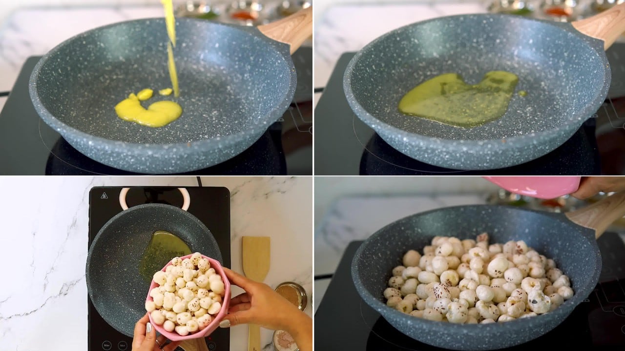 Image of the cooking step-1-1 for Roasted Makhana