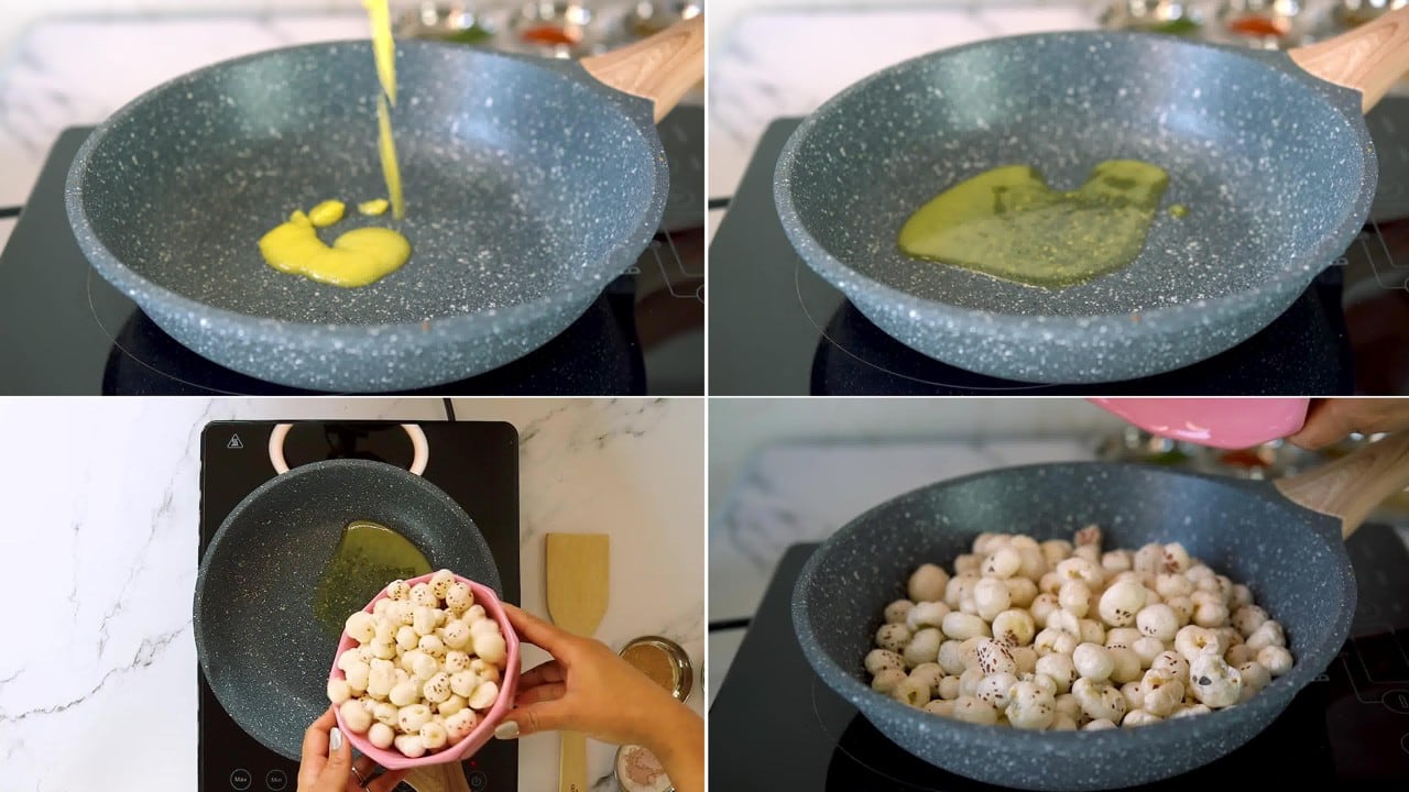 Image of the cooking step-1-1 for Roasted Makhana