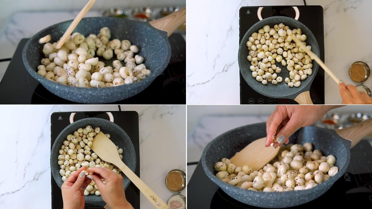 Image of the cooking step-1-2 for Roasted Makhana
