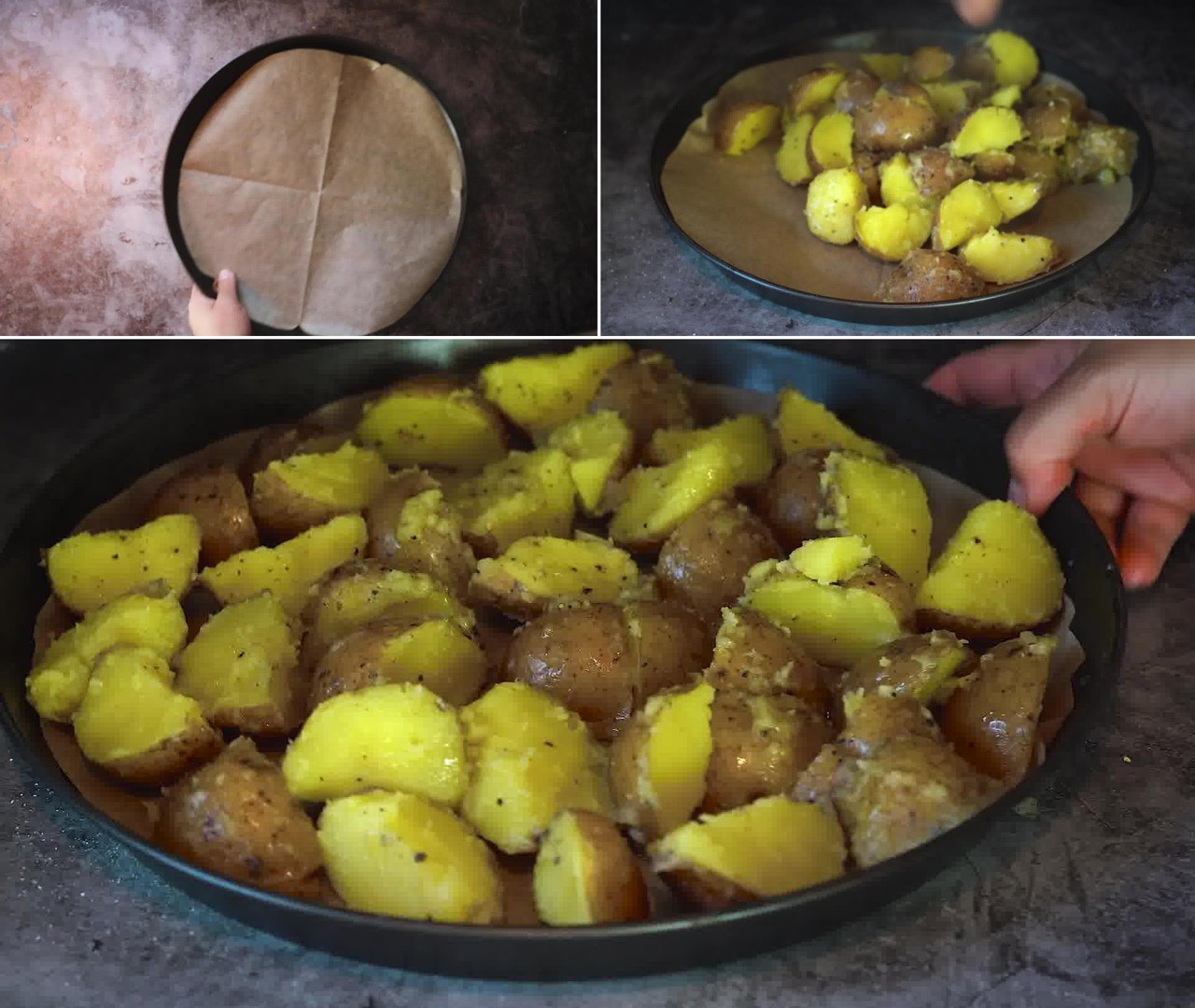 Image of the cooking step-1-7 for Roasted Potatoes