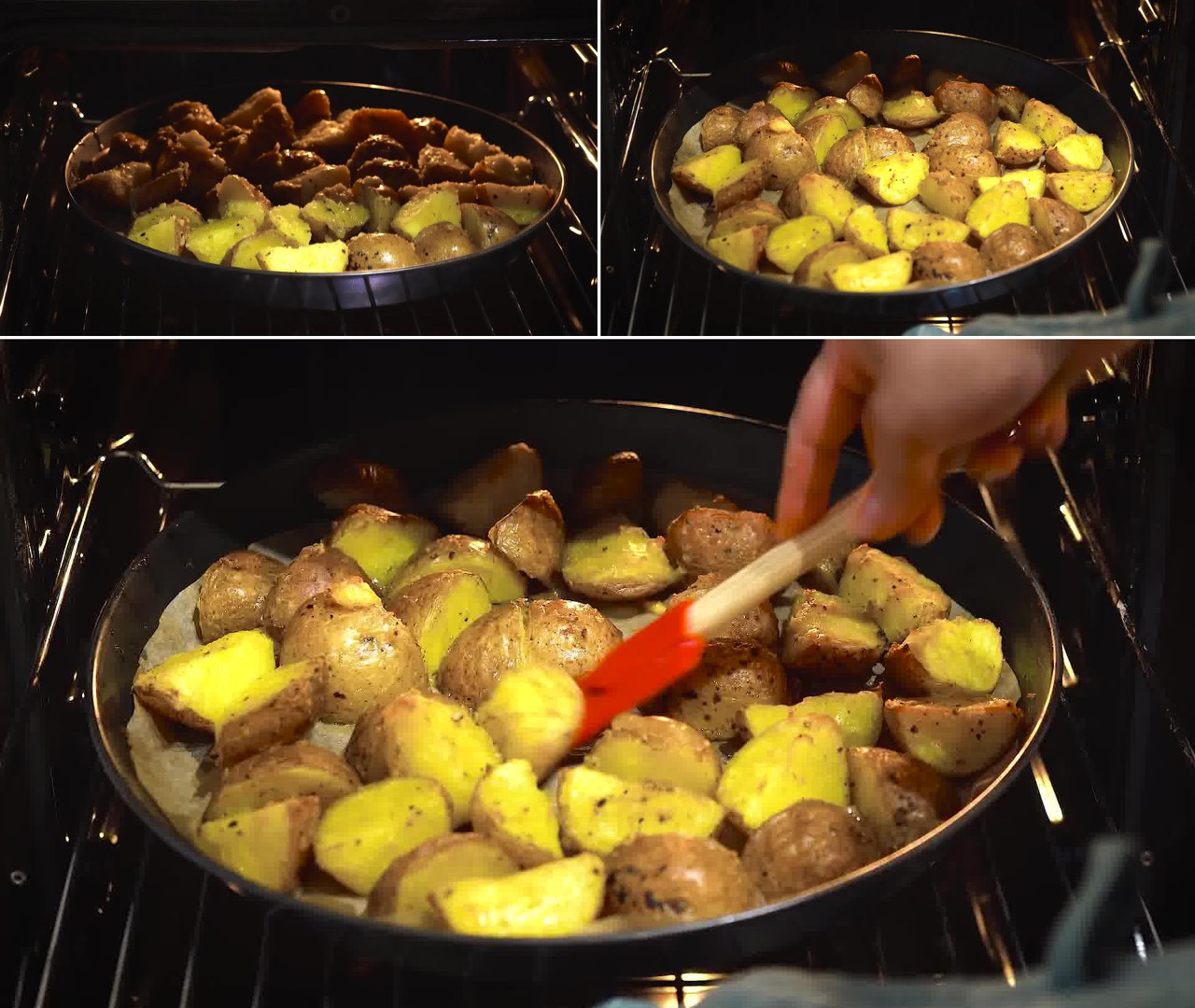 Image of the cooking step-1-8 for Roasted Potatoes
