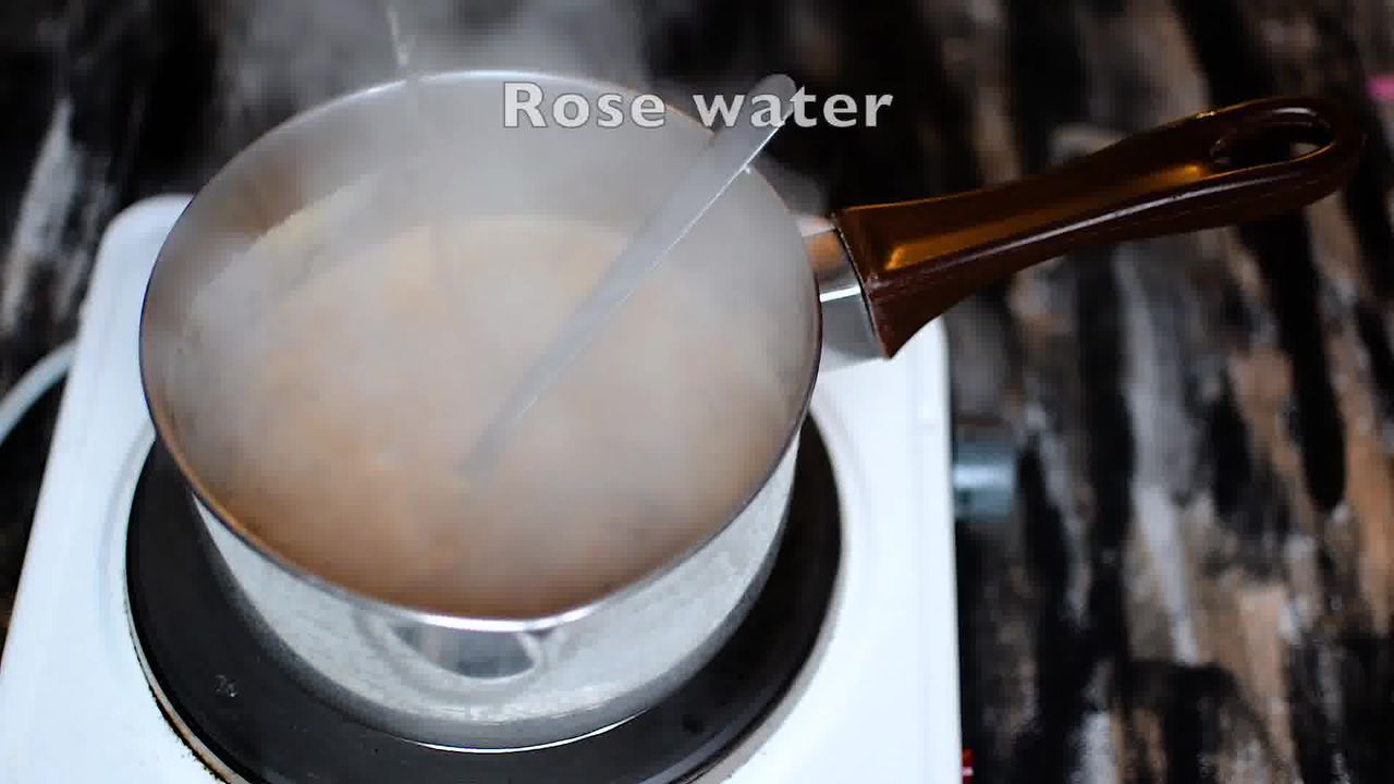 Image of the cooking step-1-9 for Rose Masala Chai Recipe - How to Make Rose Tea