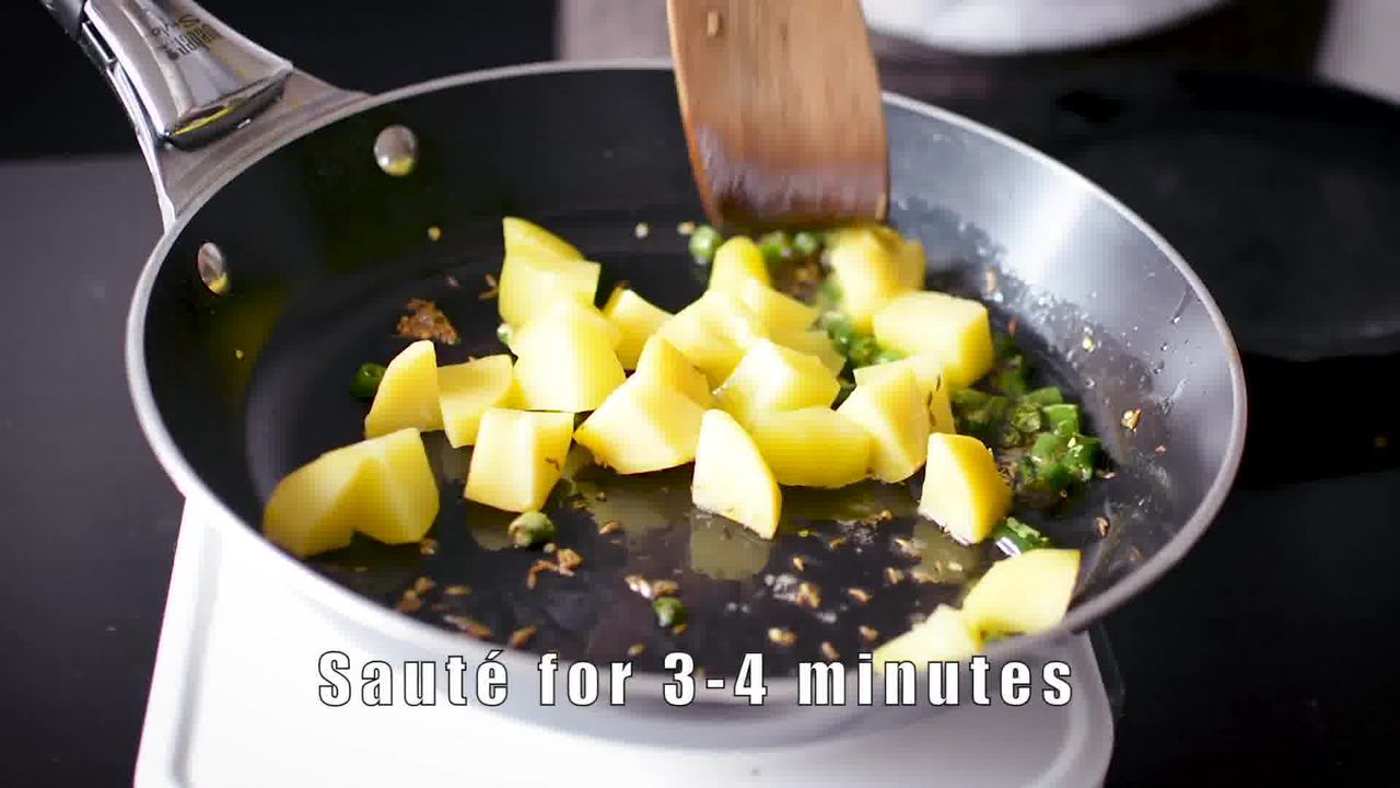 Image of the cooking step-2-5 for Sabudana Khichdi - Tapioca Pearl Stir-Fry