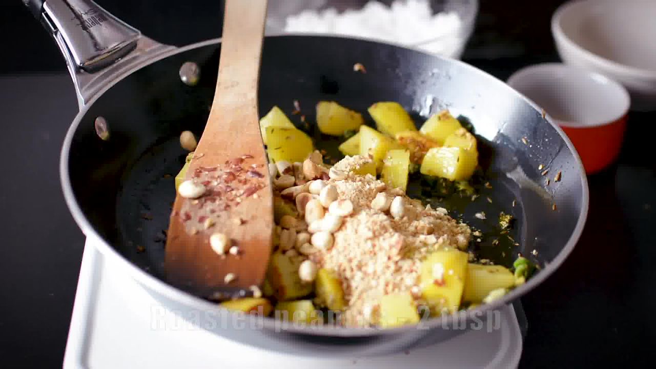Image of the cooking step-2-6 for Sabudana Khichdi - Tapioca Pearl Stir-Fry
