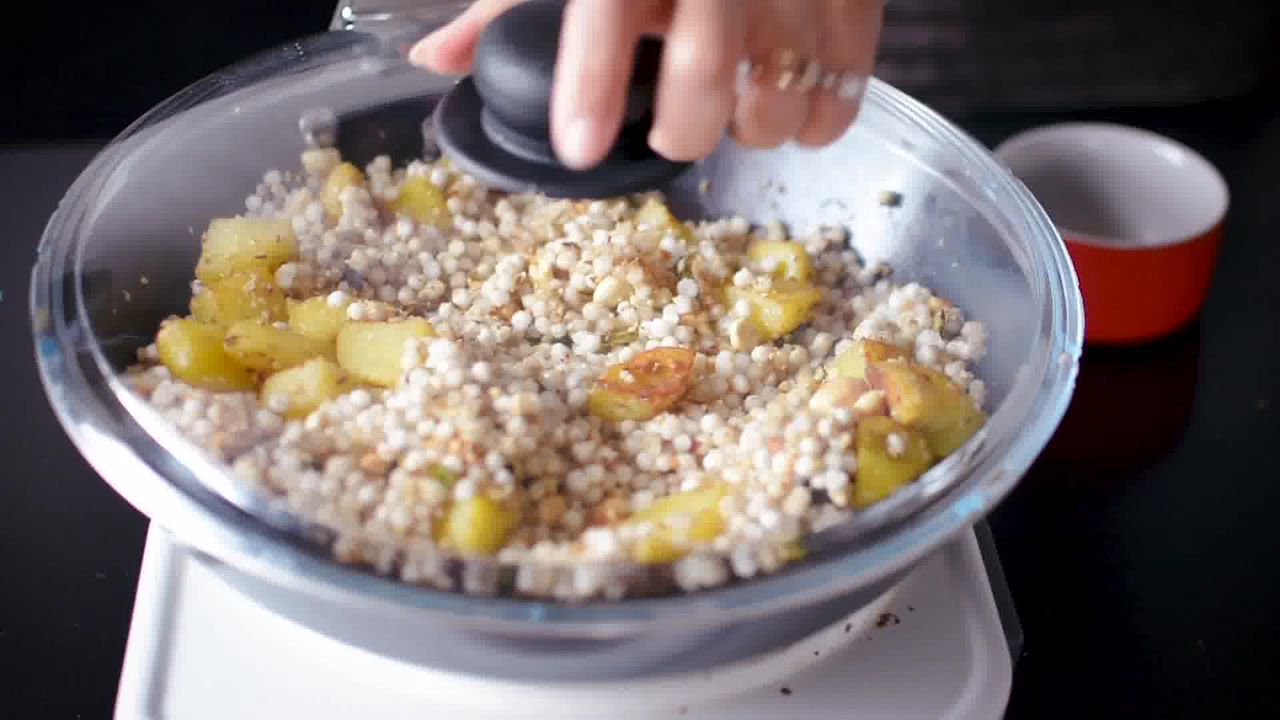 Image of the cooking step-2-9 for Sabudana Khichdi - Tapioca Pearl Stir-Fry
