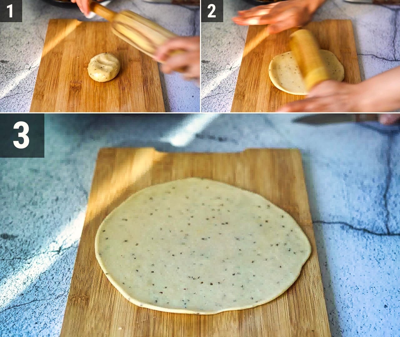 Image of the cooking step-2-2 for Samosa Pinwheels