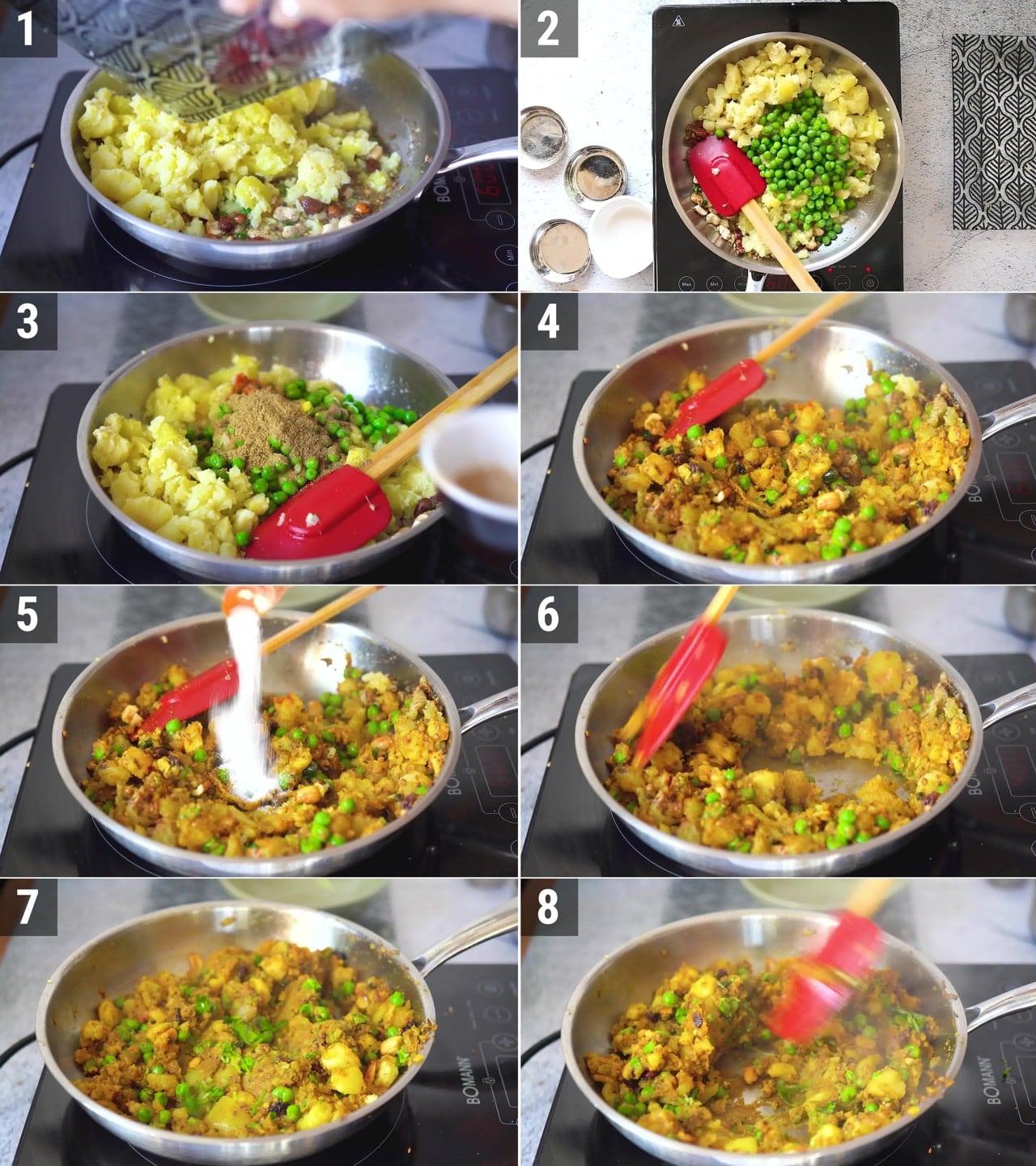 Image of the cooking step-2-2 for Samosa Recipe