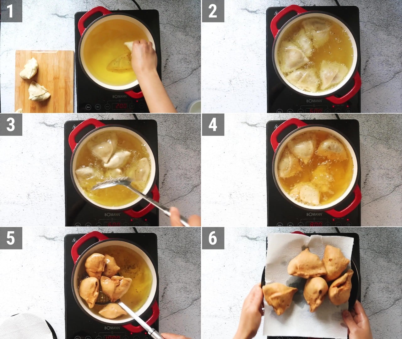 Image of the cooking step-3-4 for Samosa Recipe