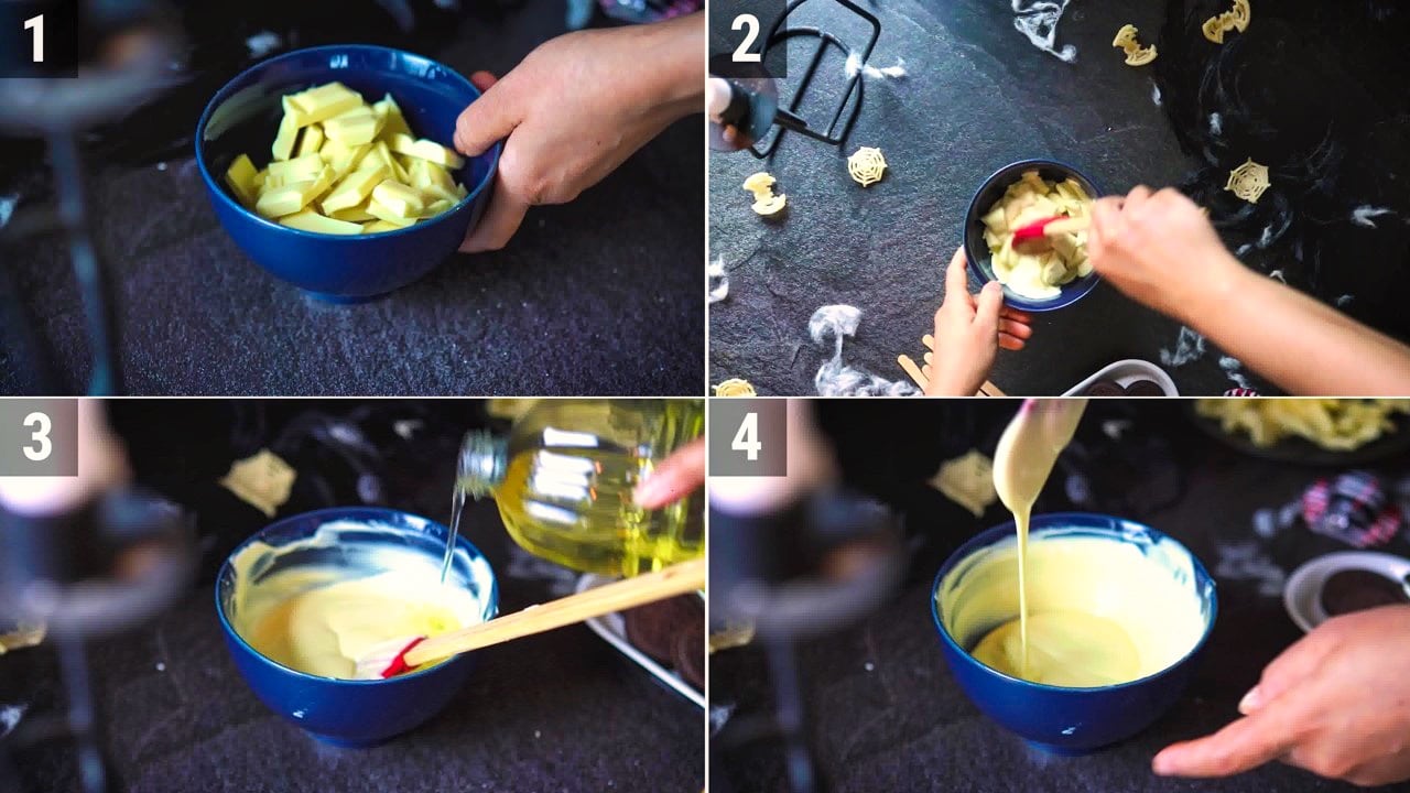 Image of the cooking step-1-1 for Skeleton Chocolate Bark