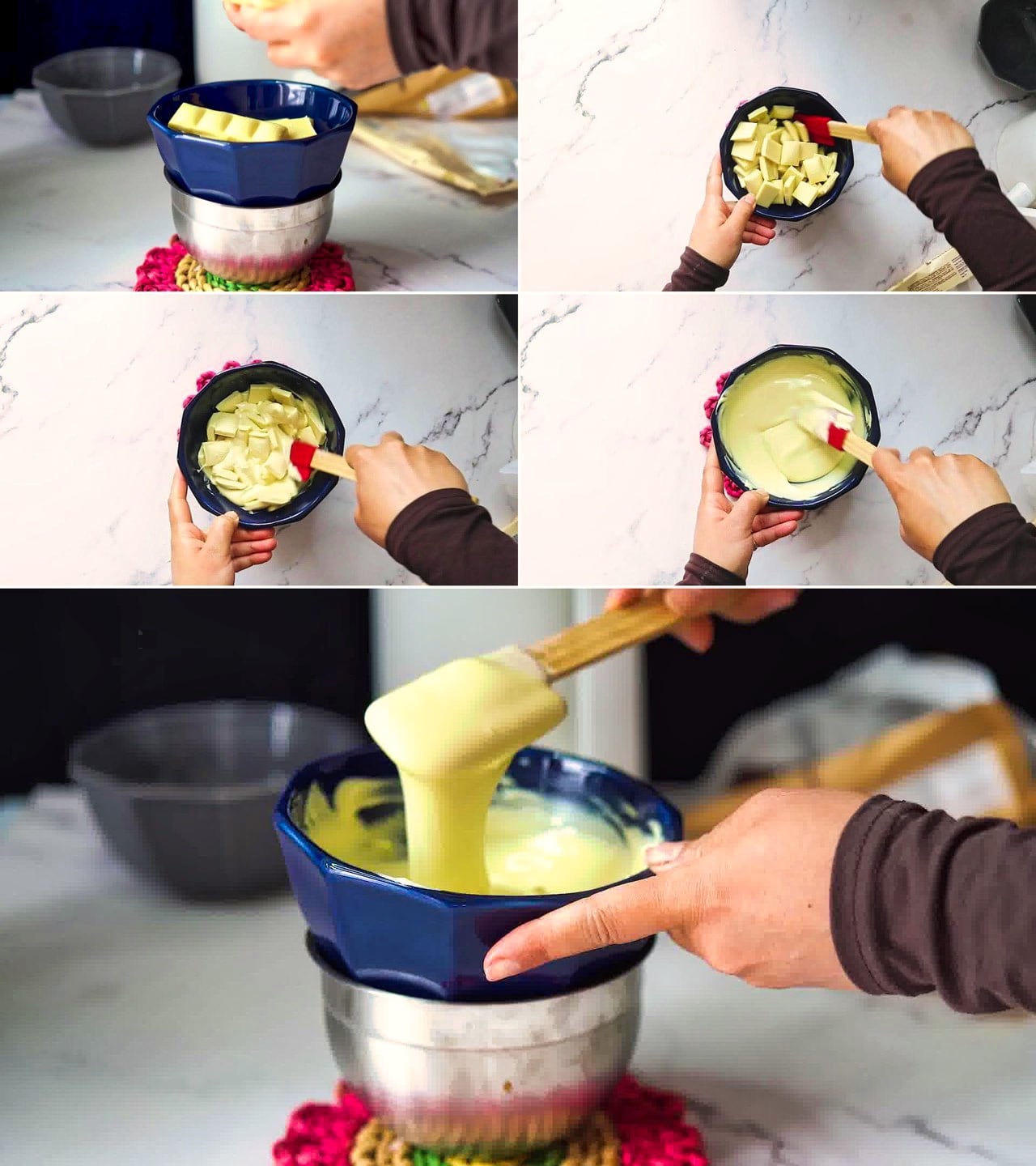 Image of the cooking step-1-2 for Skeleton Chocolate Bark