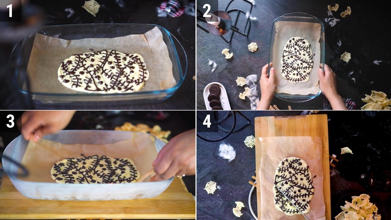 Image of the cooking step-1-4 for Skeleton Chocolate Bark