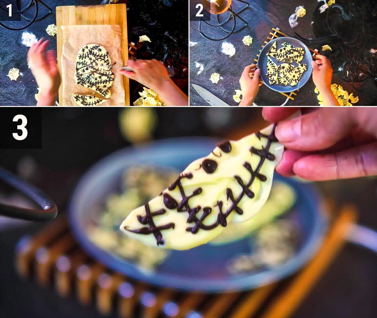 Image of the cooking step-1-5 for Skeleton Chocolate Bark