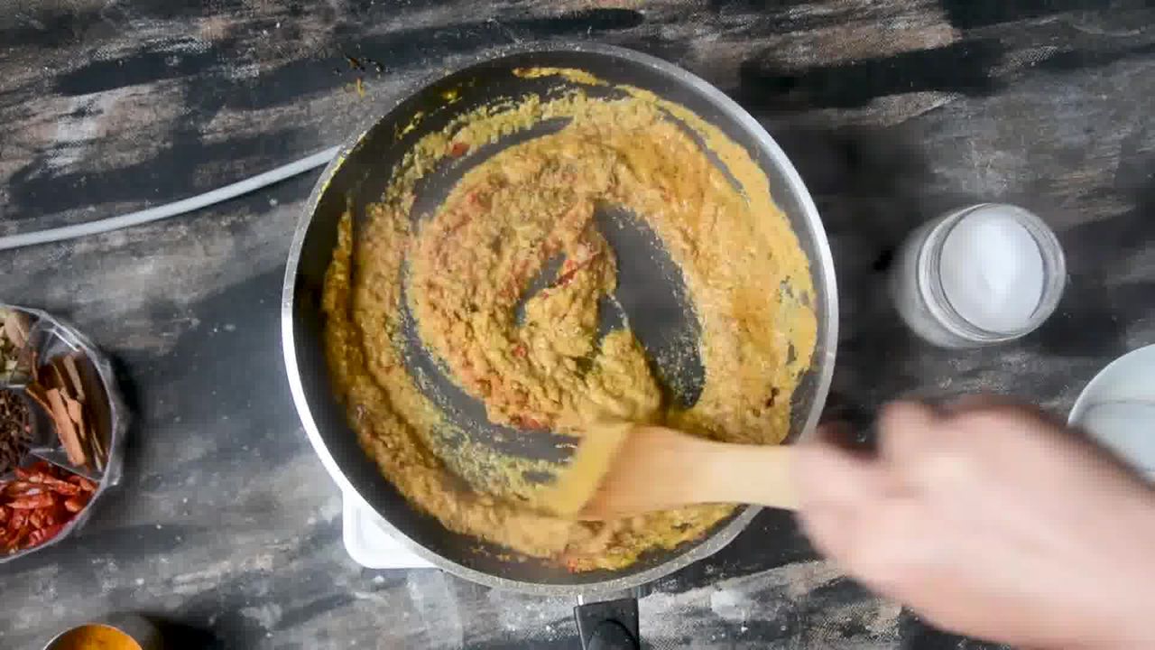 Image of the cooking step-2-13 for Steamed Besan Gatte Ki Sabzi - Rajasthani Adhar Bele
