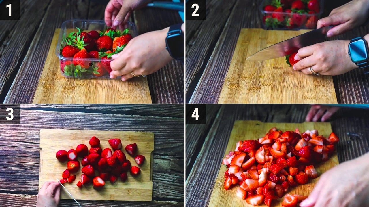 Image of the cooking step-1-1 for Strawberry Jam
