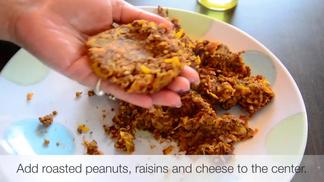 Image of the cooking step-1-12 for Sweet Potato Pumpkin Kebabs - Video Recipe