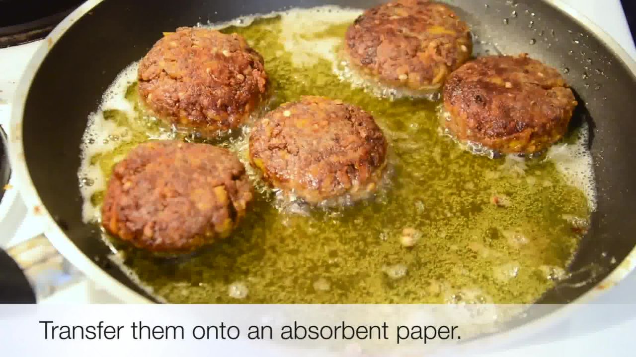 Image of the cooking step-1-18 for Sweet Potato Pumpkin Kebabs - Video Recipe