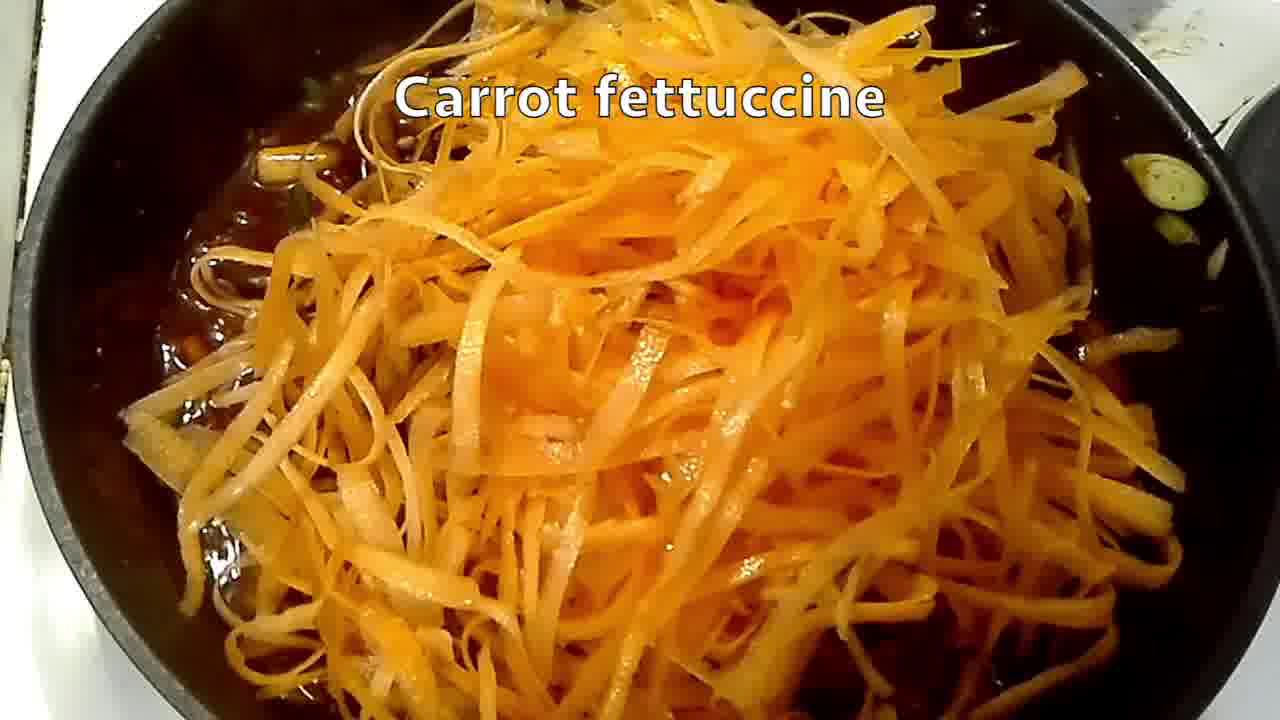 Image of the cooking step-2-6 for Szechuan Spiced Carrot Fettuccine Recipe