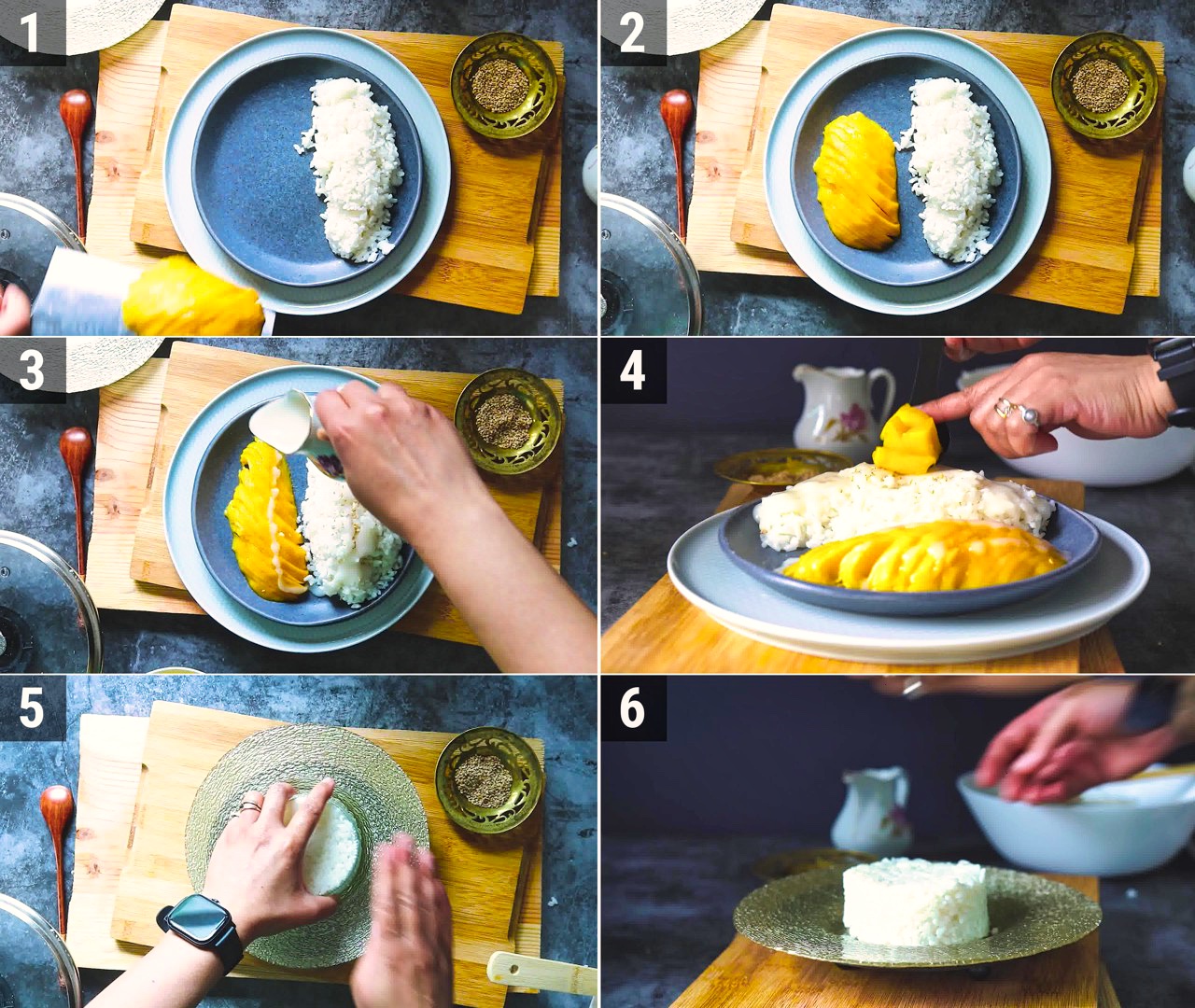 Image of the cooking step-1-10 for Thai Mango Sticky Rice