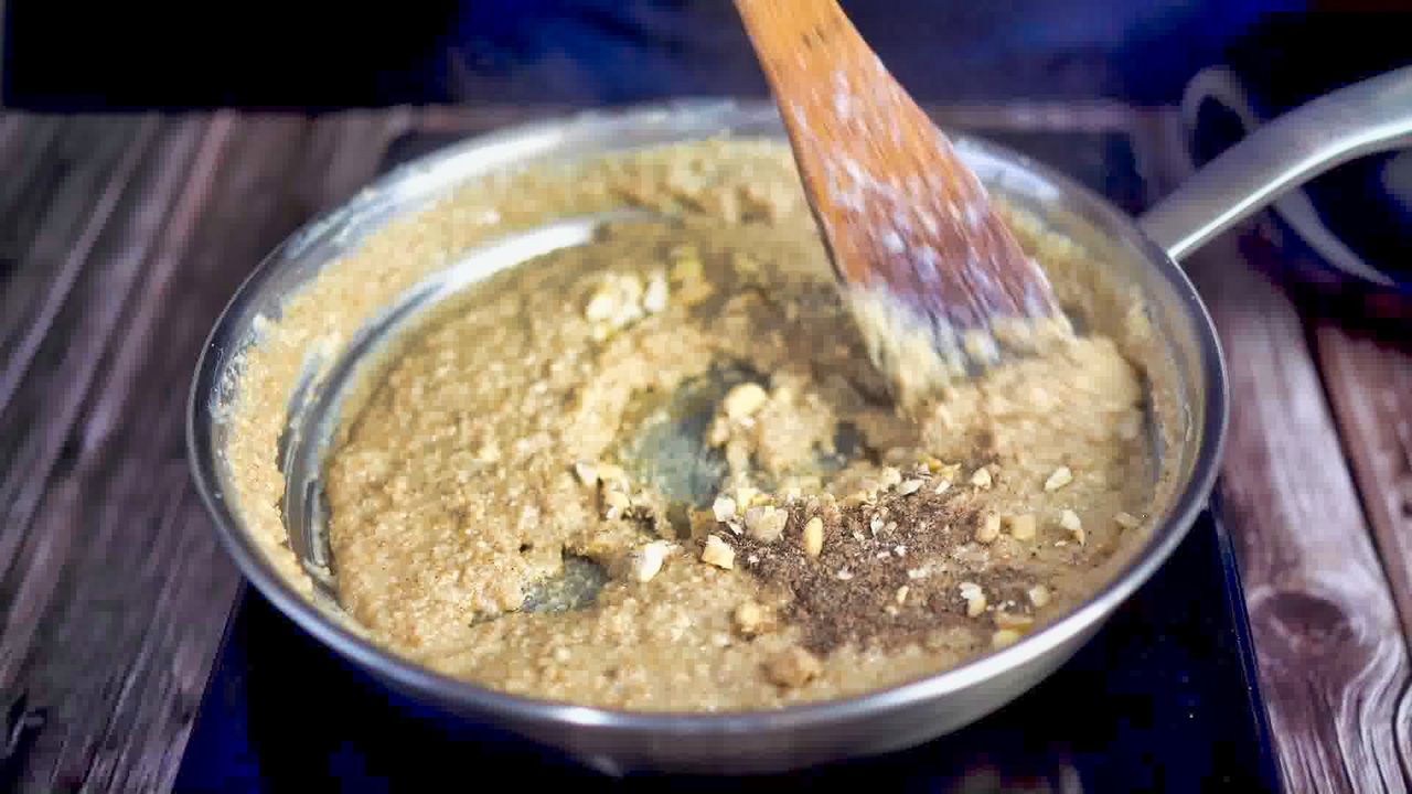 Image of the cooking step-1-12 for Til Burfi - Sesame Seed Fudge