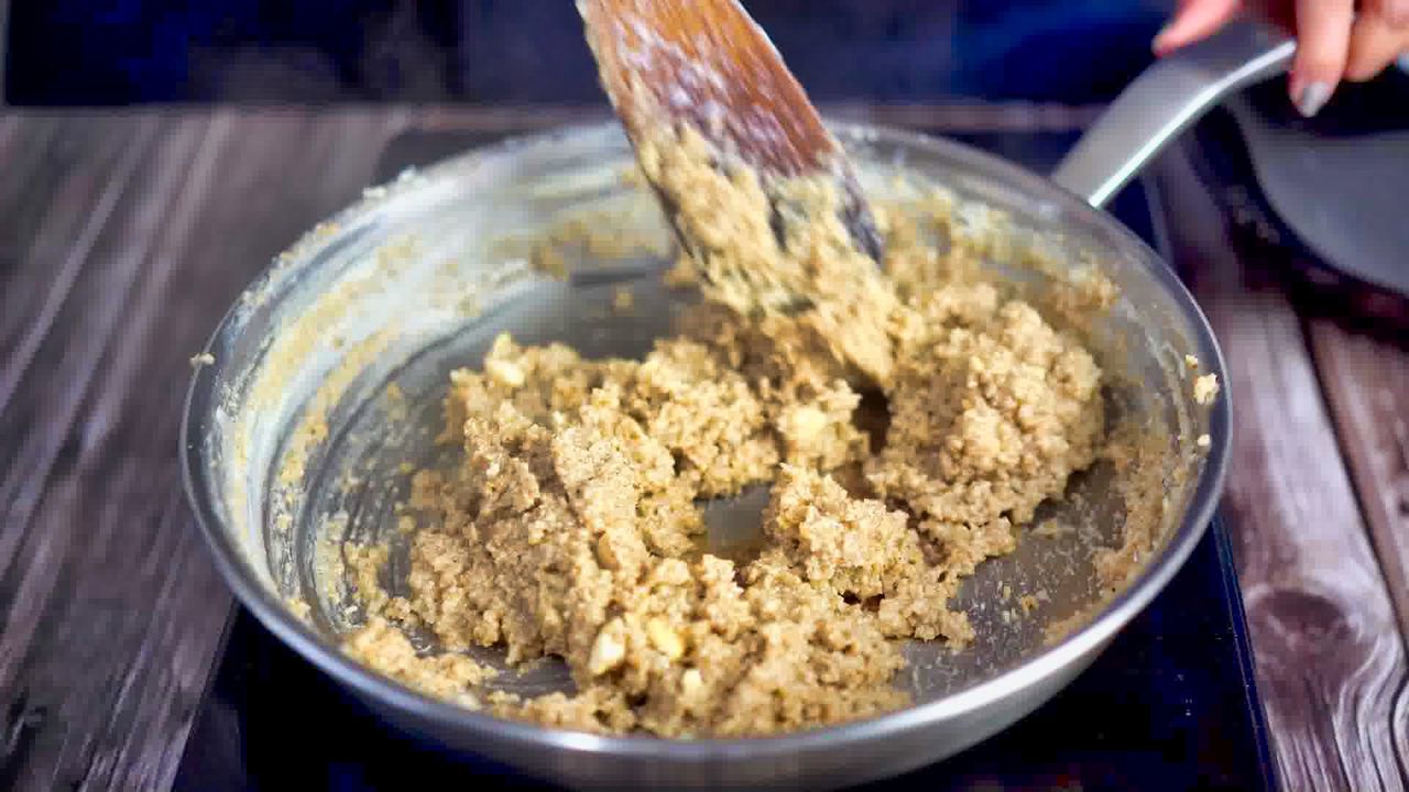 Image of the cooking step-1-13 for Til Burfi - Sesame Seed Fudge
