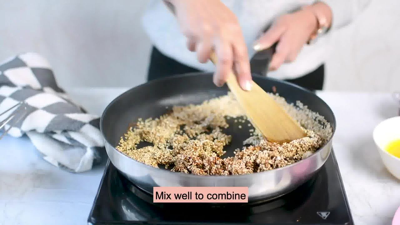 Image of the cooking step-1-7 for Til Laddu - Tilgul (Sesame Seeds Laddu)