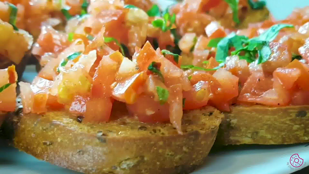 Image of the cooking step-3-4 for Tomato Bruschetta