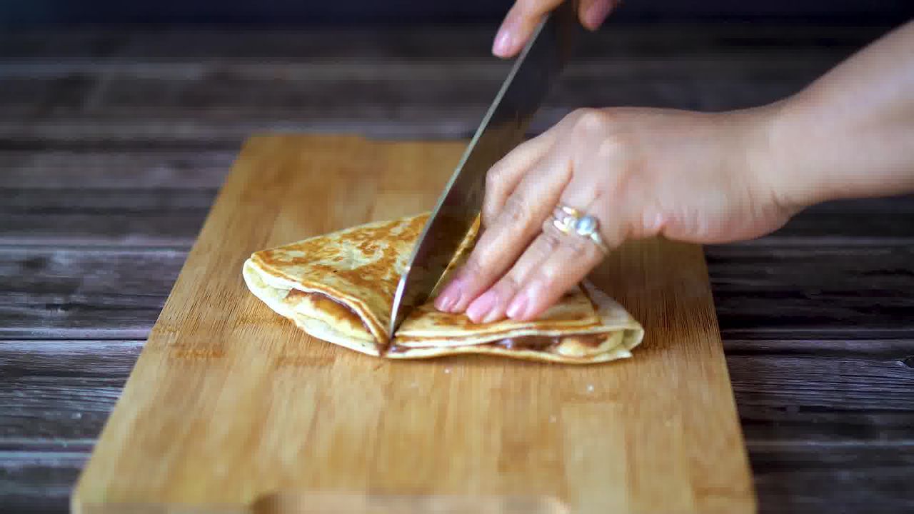 Image of the cooking step-6-7 for TikTok Tortilla Wrap Hack (6 Vegetarian Filling Ideas)