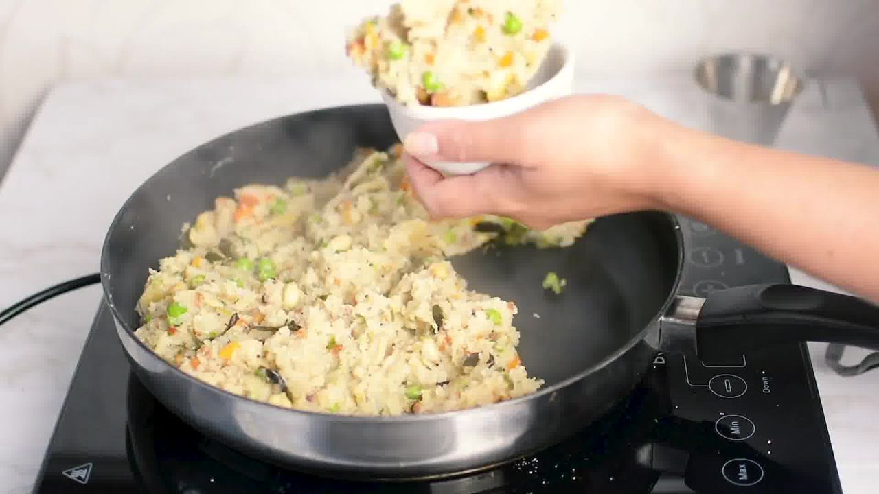 Image of the cooking step-2-17 for Upma Recipe - How to make Rava Upma