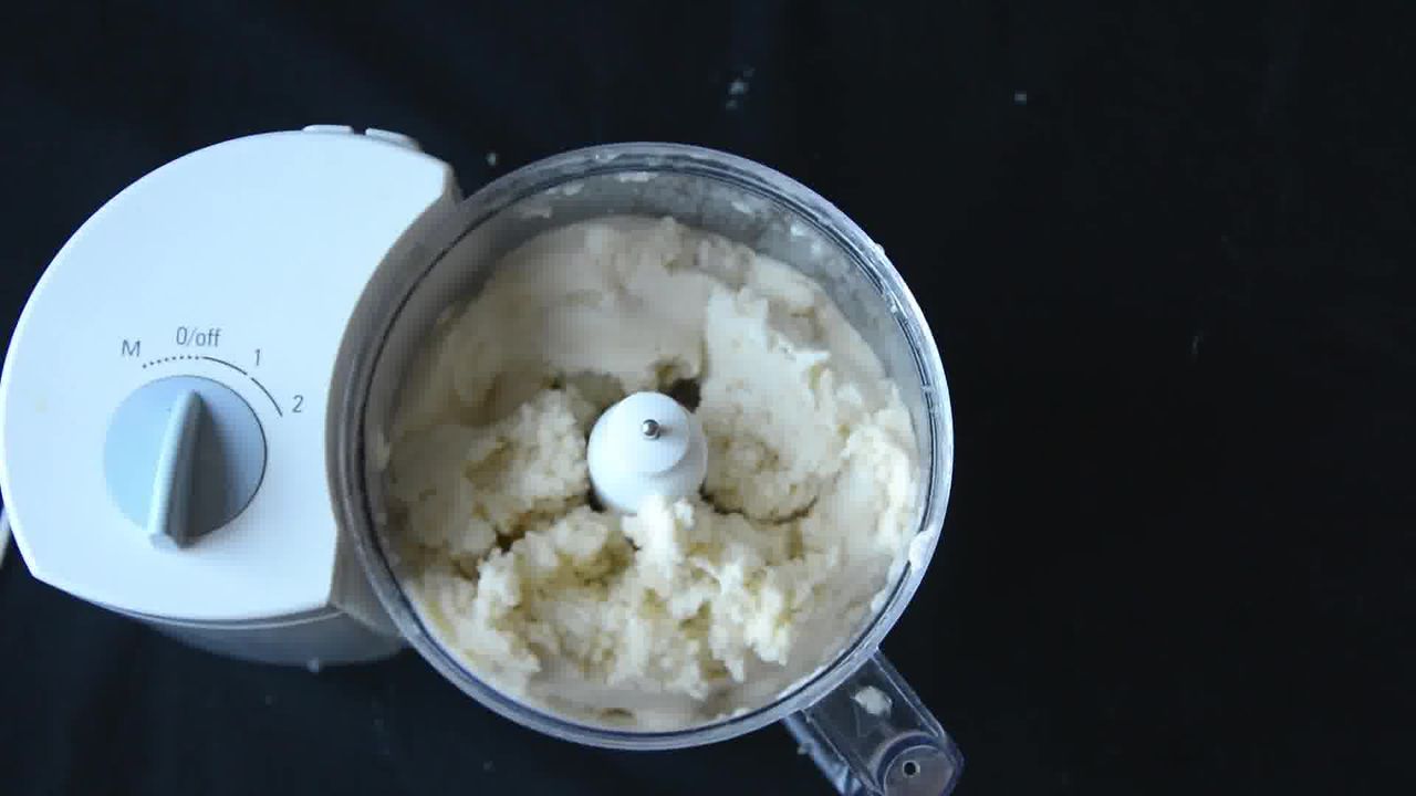 Image of the cooking step-1-3 for Vegan Honeydew Melon Banana Ice Cream 