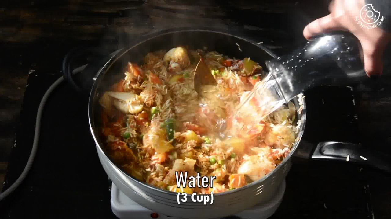 Image of the cooking step-1-13 for Vegetable Tahiri Recipe - Aromatic One Pot Tehri