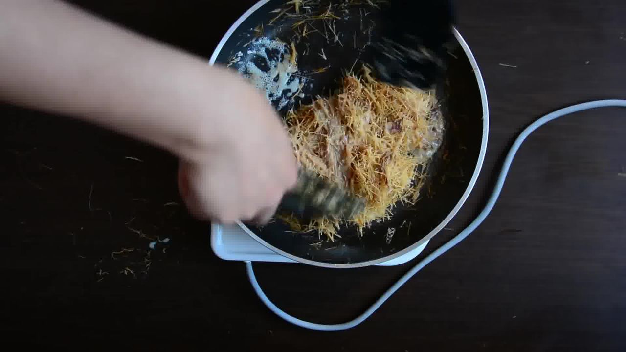 Image of the cooking step-1-4 for Vermicelli Bird's Nests - Sevai Indian Dessert Recipe