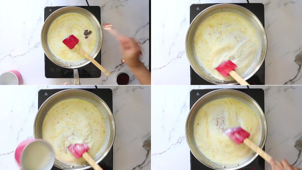 Image of the cooking step-1-5 for Vermicelli Fruit Custard - Semiya Custard