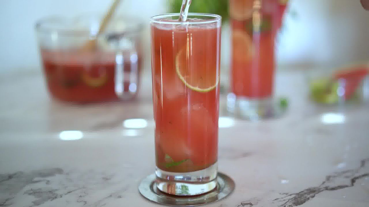 Image of the cooking step-1-13 for Watermelon Mojito