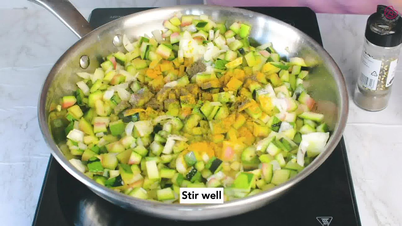 Image of the cooking step-1-6 for Watermelon Rind Stir Fry
