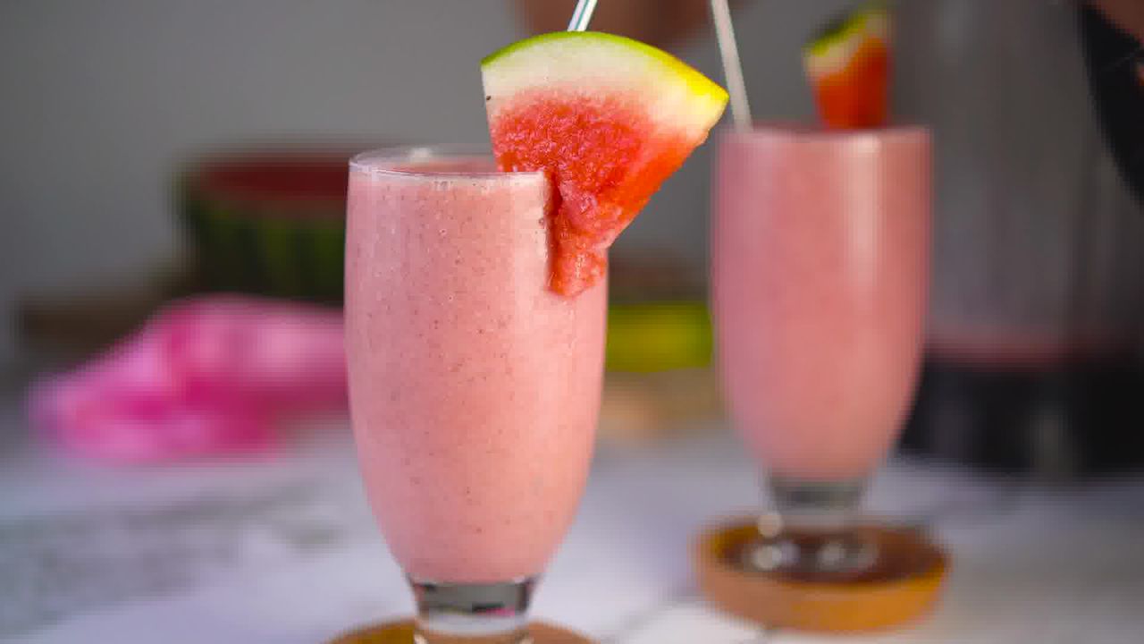 Image of the cooking step-1-6 for Watermelon Smoothie