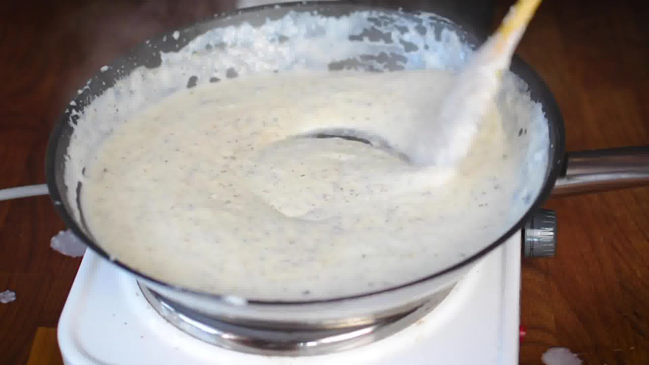 Image of the cooking step-3-9 for White Sauce Pasta Recipe (Béchamel Sauce Pasta)